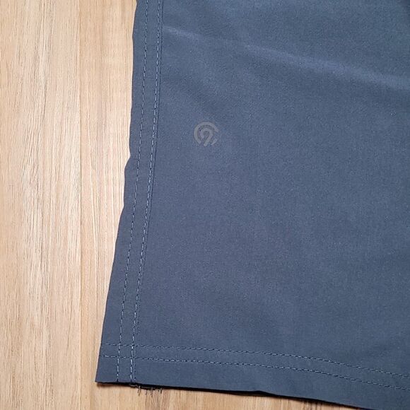 🩵Champion Blue Gray Woven Drawstring Mid Rise Pants Medium - Picture 10 of 12